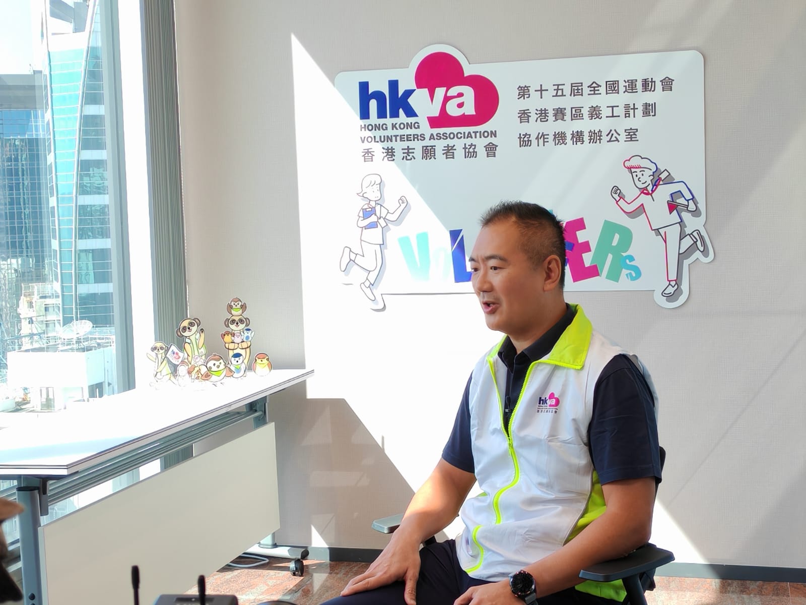  迎戰全國運動會拍攝 -「第十五屆全國運動會香港賽區義工計劃」